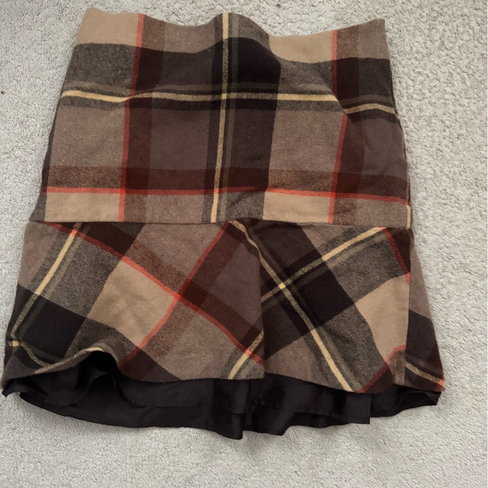 Winter clearout ❄️ Talbots Multi-Color Plaid Mini Skirt